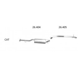 ECHAPPEMENT TOYOTA HILUX